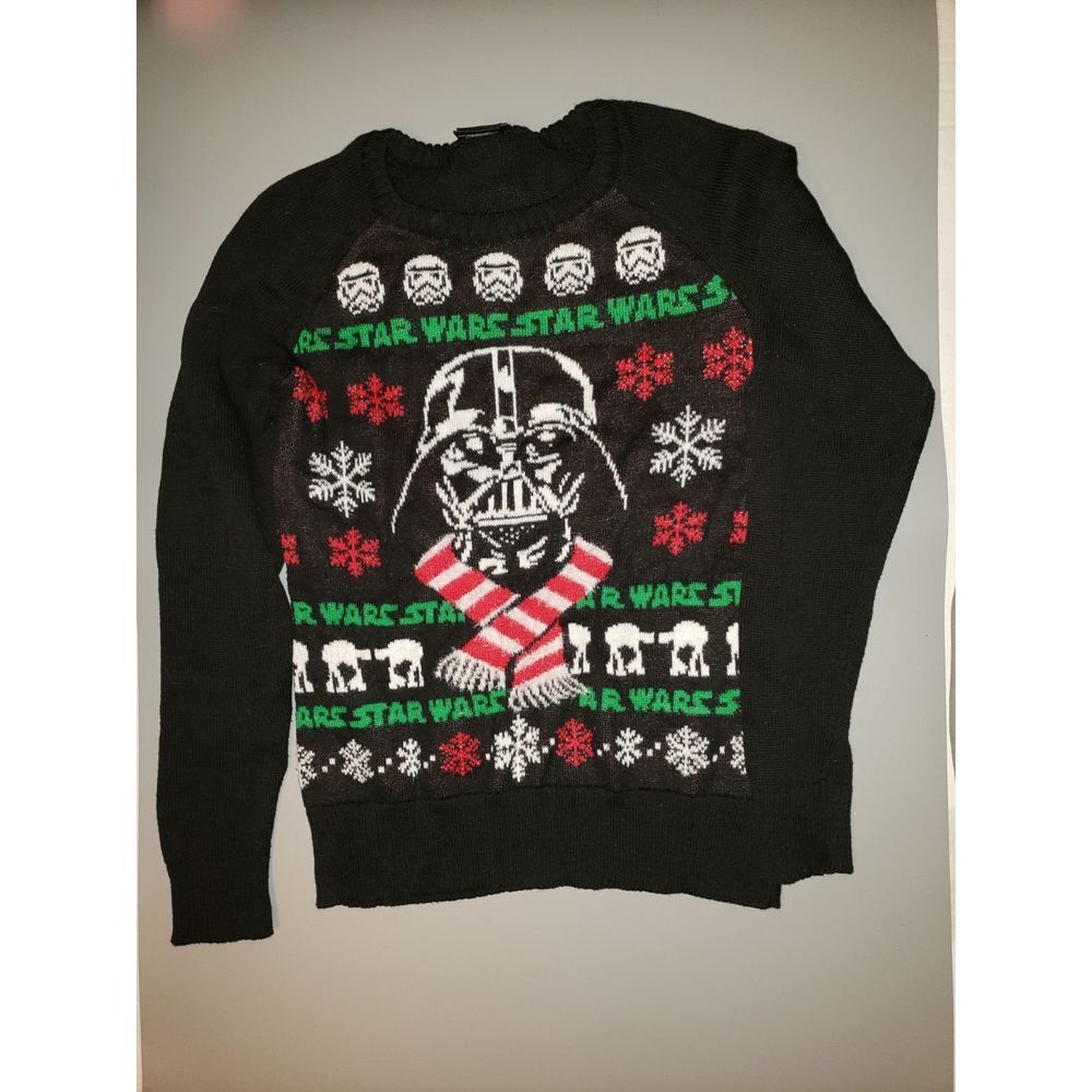 Star Wars Womens XS Darth Vader Christmas Sweater CB4/185